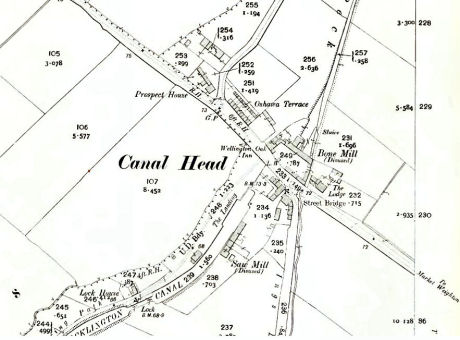 1910 OS Map Canal Head